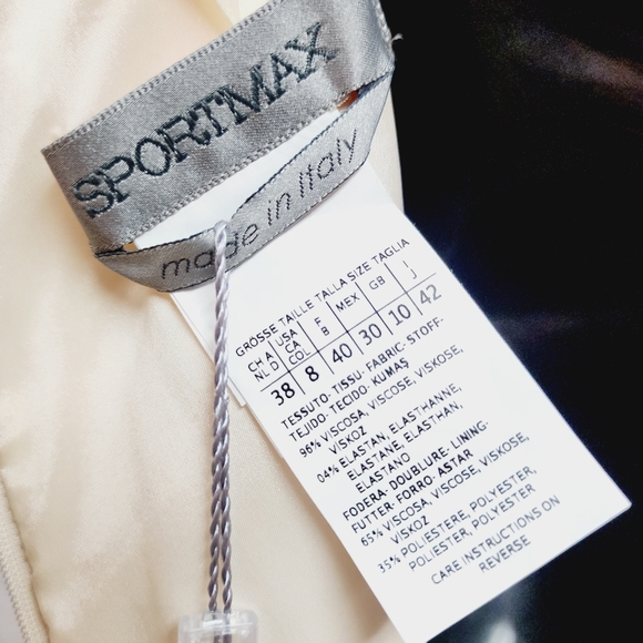 Sportmax Watercolor Floral Sheath Drees - Picture 10 of 12